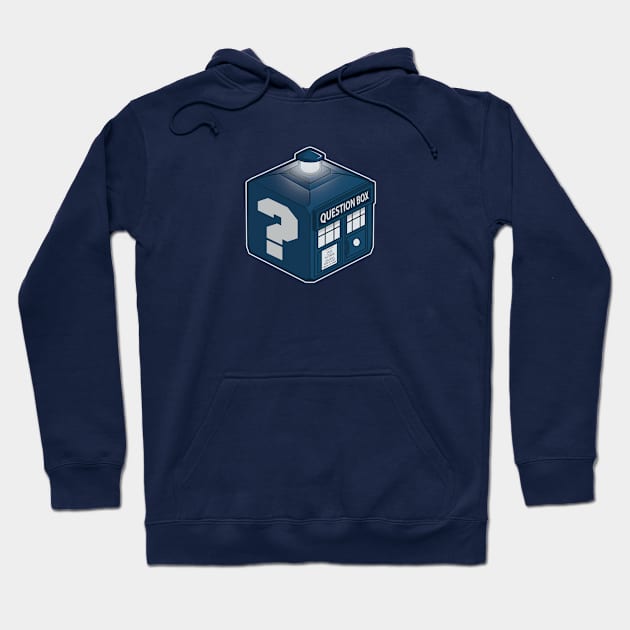 Tardis Block Hoodie by dann